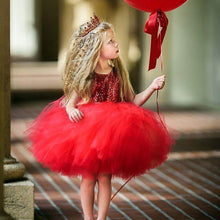 Load image into Gallery viewer, Fancy Wedding Dress Sleeveless Sequins Party Dress For Baby Girl Summer Dresses In Luxury New Elegant Design