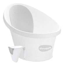 Load image into Gallery viewer, Newborn Bath Essentials Bundle | Baby Bath with Support Bump, Soft Backrest & Rinse Jug | Safe & Stylish Bathtime Set