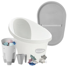 Load image into Gallery viewer, Shnuggle Bath & Change Bundle: Baby Bath & Changing Bundle + Accessories - 6-Piece Set for Cozy Bath & Diaper Time