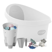 Load image into Gallery viewer, Shnuggle Splash & Play Bundle: Toddler Bath & Accessories Bundle - 5-Piece Set for Fun & Safe Bath Times