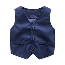 Load image into Gallery viewer, Luxury Modern Outfit Autumn Fashion Baby Boys Gentleman Bow Tie Rompers Pants Suit Baby Set For Celebrations