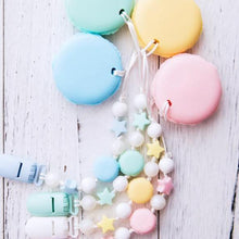 Load image into Gallery viewer, BPA Free Food Grade Silicone Teethers Cartoon Animals Shape Pacifier Clips, Accessories Baby Teething 1pc