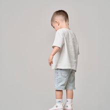 Load image into Gallery viewer, Athletic Boxy Tee - Light Heather Grey