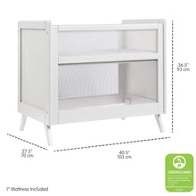 Load image into Gallery viewer, Breathable Mesh 2-in-1 Mini Crib, Greenguard Gold Certified