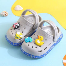 Load image into Gallery viewer, Baby Hole Shoes Summer New Children Nice Non-Slip Soft Floor Boys Girls Beach Sandals Clogs for Boys and Girls Non-Slip Breathable Kids Clogs Garden High Elasticity Kids Sandals Indoor Outdoor Waterproof Beach Sandals