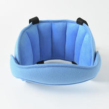 Load image into Gallery viewer, Baby Kids Adjustable Safety Car Seat pillow Head Support Fixed Soft Sleeping Pillows Neck Protection Headrest Sleep Positioners Child Head Support for Car Seats Safe Comfortable Head & Neck Pillow Support Solution for Front Facing Car Seats
