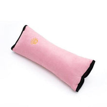Load image into Gallery viewer, Baby Pillow Car Safety Belt & Seat Sleep Positioner Seat Belt Cover for Kids Toddler Travel Seatbelt Pillow for Booster Seat in Car Baby Car Seat Head Neck Shoulder Support Protect Shoulder Pad Adjust Vehicle Seat Cushion for Childs Kids Playpens