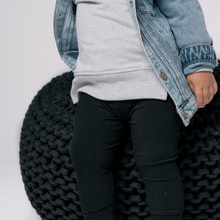 Load image into Gallery viewer, Ribbed Legging - Black