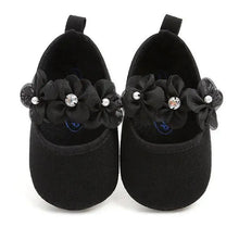 Load image into Gallery viewer, Baby Shoes Cute Bowknot Newborn Shoes Soft Bottom Anti Slip Toddler Girls Princess Shoes