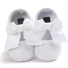 Load image into Gallery viewer, Baby Shoes Cute Bowknot Newborn Shoes Soft Bottom Anti Slip Toddler Girls Princess Shoes