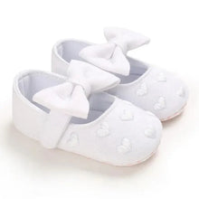Load image into Gallery viewer, Baby Shoes Cute Bowknot Newborn Shoes Soft Bottom Anti Slip Toddler Girls Princess Shoes