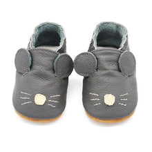 Load image into Gallery viewer, Baby Shoes Leather Newborn Booties For Babies Baby Infant Toddler Moccasins Shoes