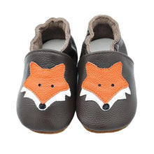 Load image into Gallery viewer, Baby Shoes Leather Newborn Booties For Babies Baby Infant Toddler Moccasins Shoes