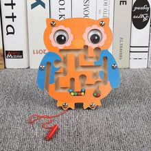 Load image into Gallery viewer, Baby Wooden Toy for Children Magnetic Maze Balance Board Wood game , Maze Puzzle baby Toys 0-12Months