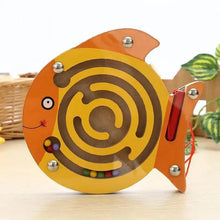 Load image into Gallery viewer, Baby Wooden Toy for Children Magnetic Maze Balance Board Wood game , Maze Puzzle baby Toys 0-12Months