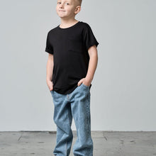 Load image into Gallery viewer, Bamboo Pocket Tee - Black