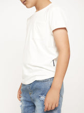 Load image into Gallery viewer, Bamboo Pocket Tee - Off White