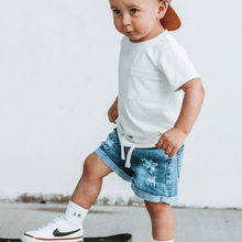 Load image into Gallery viewer, Bamboo Pocket Tee - Off White