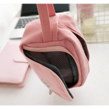 Load image into Gallery viewer, Big Storage Large Capacity Pencil Case Kids Pencil Bag For Students Vintage Grid Print Fabric Stationary Bag School Supply