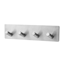 Load image into Gallery viewer, Black Robe Hook Wall Hook Towel Hook for Bathroom Stainless Steel Coat Hook Rustproof Hook Hanger for Kitchen Hardware Stainless Steel Hooks Waterproof and Oilproof Bathroom Kitchen Self Adhesive Hooks for Hanging Coat Hat Towel