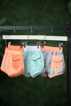 Load image into Gallery viewer, Boy's Swim Short - Melon Watercolor