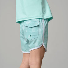 Load image into Gallery viewer, Boy's Swim Short - Mint Check