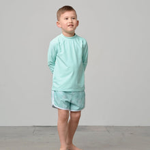 Load image into Gallery viewer, Boy's Swim Short - Mint Check