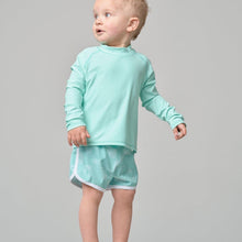 Load image into Gallery viewer, Boy's Swim Short - Mint Check