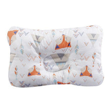 Load image into Gallery viewer, Brand New Baby Pillow Newborn Sleep Support Concave Pillow Toddler Pillow Cushion Prevent Flat Head Backrest Cushion Anti-head Correction Bed Neck Support Pillows Baby Pillow Baby Bedding Air Mesh Organic Cotton Soft Baby Pillow