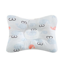 Load image into Gallery viewer, Brand New Baby Pillow Newborn Sleep Support Concave Pillow Toddler Pillow Cushion Prevent Flat Head Backrest Cushion Anti-head Correction Bed Neck Support Pillows Baby Pillow Baby Bedding Air Mesh Organic Cotton Soft Baby Pillow