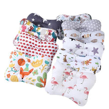 Load image into Gallery viewer, Brand New Baby Pillow Newborn Sleep Support Concave Pillow Toddler Pillow Cushion Prevent Flat Head Backrest Cushion Anti-head Correction Bed Neck Support Pillows Baby Pillow Baby Bedding Air Mesh Organic Cotton Soft Baby Pillow