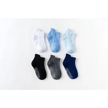 Load image into Gallery viewer, Children Cotton 6 Pairs/Set Anti-slip Socks For Boys Girl Rubber Kid Floor Sock With Grips For 0 To 6 Years Kids