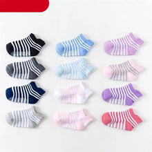 Load image into Gallery viewer, Children Cotton 6 Pairs/Set Anti-slip Socks For Boys Girl Rubber Kid Floor Sock With Grips For 0 To 6 Years Kids