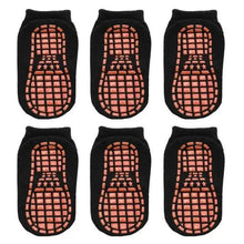 Load image into Gallery viewer, Children Cotton 6 Pairs/Set Anti-slip Socks For Boys Girl Rubber Kid Floor Sock With Grips For 0 To 6 Years Kids