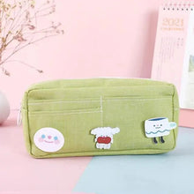 Load image into Gallery viewer, Classic Cartoon Large Capacity Stylish Students Pencil Pouch Cute Creative Design Case For School