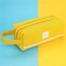 Load image into Gallery viewer, Classic Colorful Large Capacity Pencil Cases For Students Cool Design Double Zipper Pencil Pouch Pen Bag For School