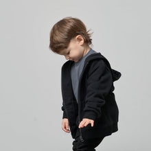 Load image into Gallery viewer, Classic Zip Hoodie - Black