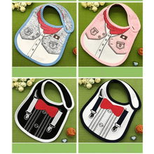 Load image into Gallery viewer, Collar Baby Festive Dress Cotton Cute Pattern Bibs for Newborn Boy Girl