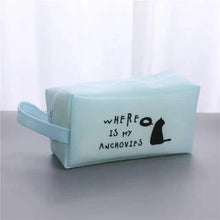 Load image into Gallery viewer, Creative Leather Black Large Capacity Pencil Pouch For Students Unique Colors Stationery Office Pencil Cases