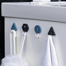 Load image into Gallery viewer, Creative Simple Hook Geometry Hook Key Umbrella Clothes Hook Strong Bathroom Wall Hook Wall Hanger Wall Keychains Holder Hanger Organizer for Home Office Dorm Rooms Decoration
