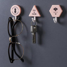 Load image into Gallery viewer, Creative Simple Hook Geometry Hook Key Umbrella Clothes Hook Strong Bathroom Wall Hook Wall Hanger Wall Keychains Holder Hanger Organizer for Home Office Dorm Rooms Decoration