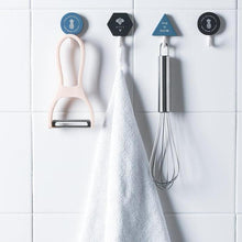 Load image into Gallery viewer, Creative Simple Hook Geometry Hook Key Umbrella Clothes Hook Strong Bathroom Wall Hook Wall Hanger Wall Keychains Holder Hanger Organizer for Home Office Dorm Rooms Decoration