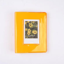 Load image into Gallery viewer, Cute Mini Holds 64 Photos Album Jelly Color Photo Album for Name Card 7s 8 25 50s Mini Photo Album Ring Binder Cover Refillable Notebook Photo Album