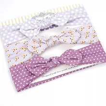 Load image into Gallery viewer, Baby Headband Flower Print Hair Wear for Newborn Baby Girl Headband for Little Girl Headbands Children Bow