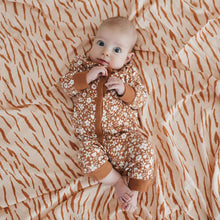 Load image into Gallery viewer, Bamboo Muslin Swaddle in Tiger Stripe