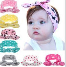 Load image into Gallery viewer, Christmas Baby Girl Headband Hair Accessories Cloth Tie Newborn Headwear Ribbon Bow For Girls