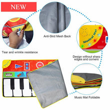 Load image into Gallery viewer, Children Musical Toys Crawling Piano Carpet Educational Toy Kids Baby Touch Play Game Mats Gift For Kids