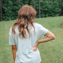 Load image into Gallery viewer, FINAL SALE Relaxed Fit Zip Breastfeeding Tee - Special USA Edition