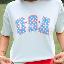 Load image into Gallery viewer, FINAL SALE Relaxed Fit Zip Breastfeeding Tee - Special USA Edition
