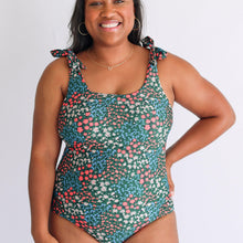 Load image into Gallery viewer, One Piece Tie Shoulder Breastfeeding Swimsuit 2026